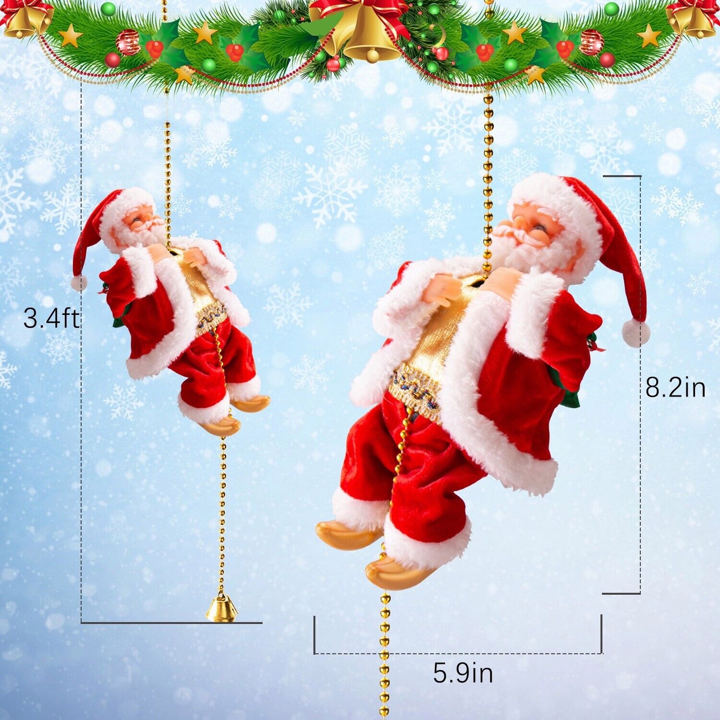 🎄Creative electric Santa Claus