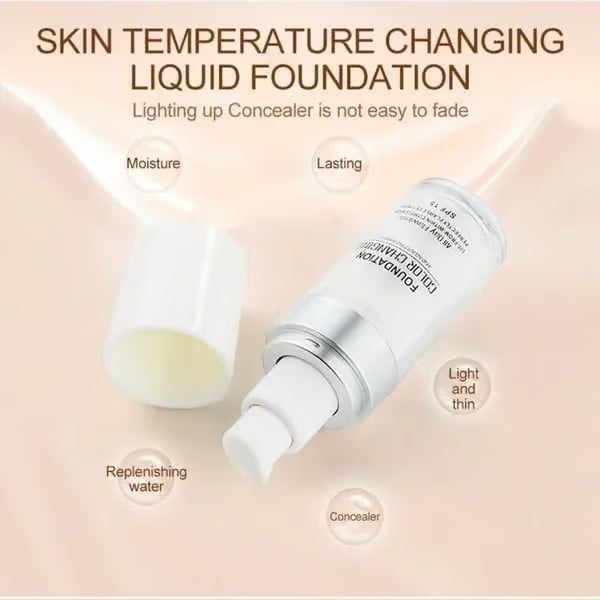 šColour Changing Mature Skin Foundationš