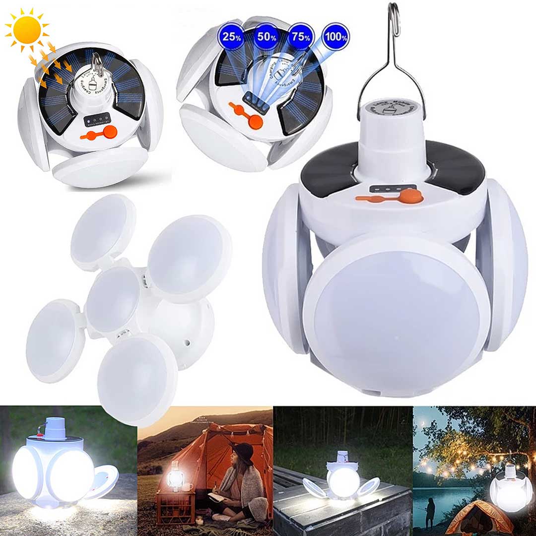 🔥2 in 1 Folding Solar Lamp