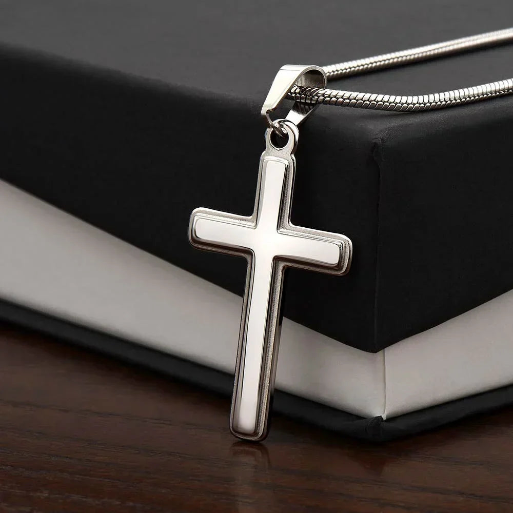 Last Day 75% OFF - Grandson, Never Lose Faith - Cross Necklace
