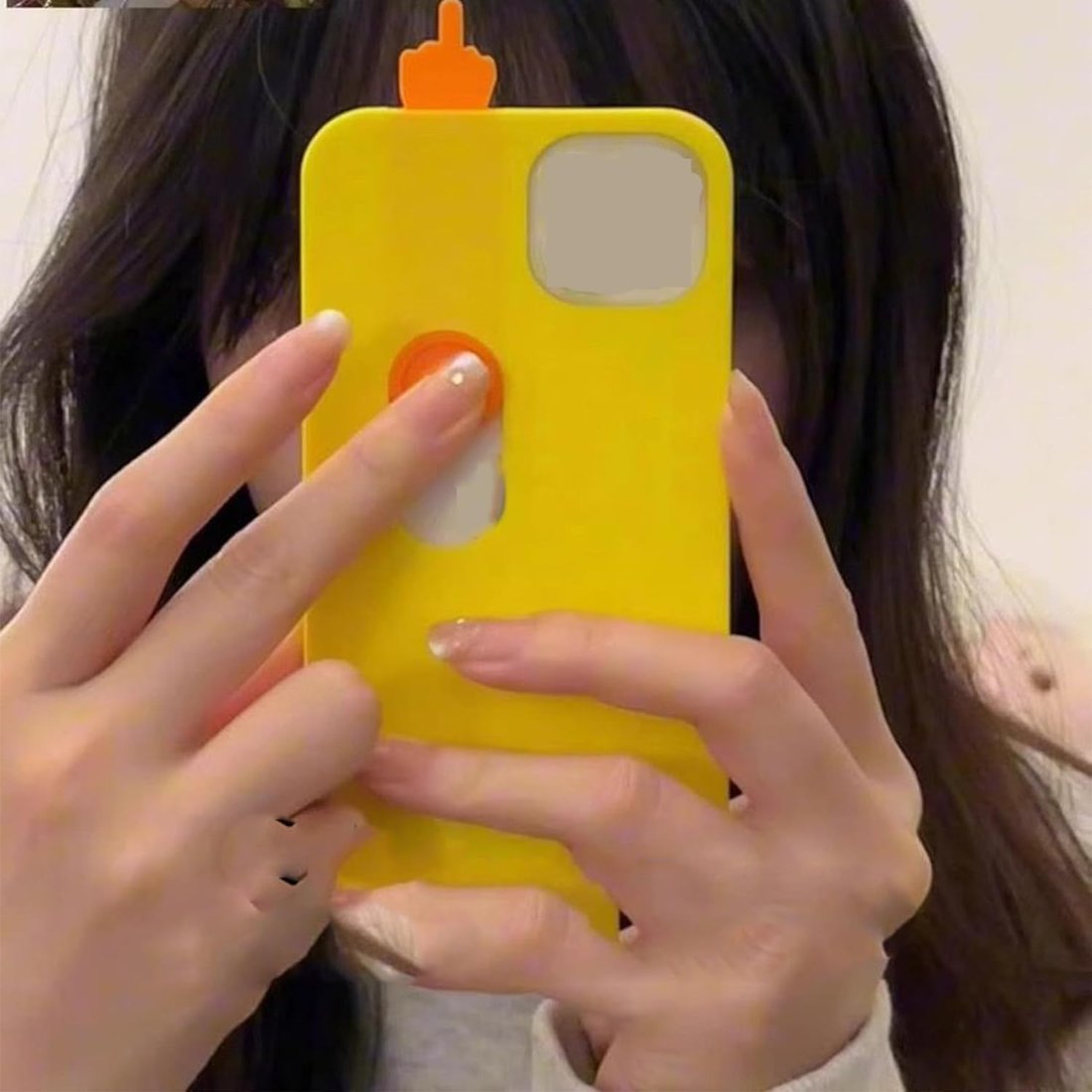 Creative Finger Slide Toy Phone Case for Apple iPhone