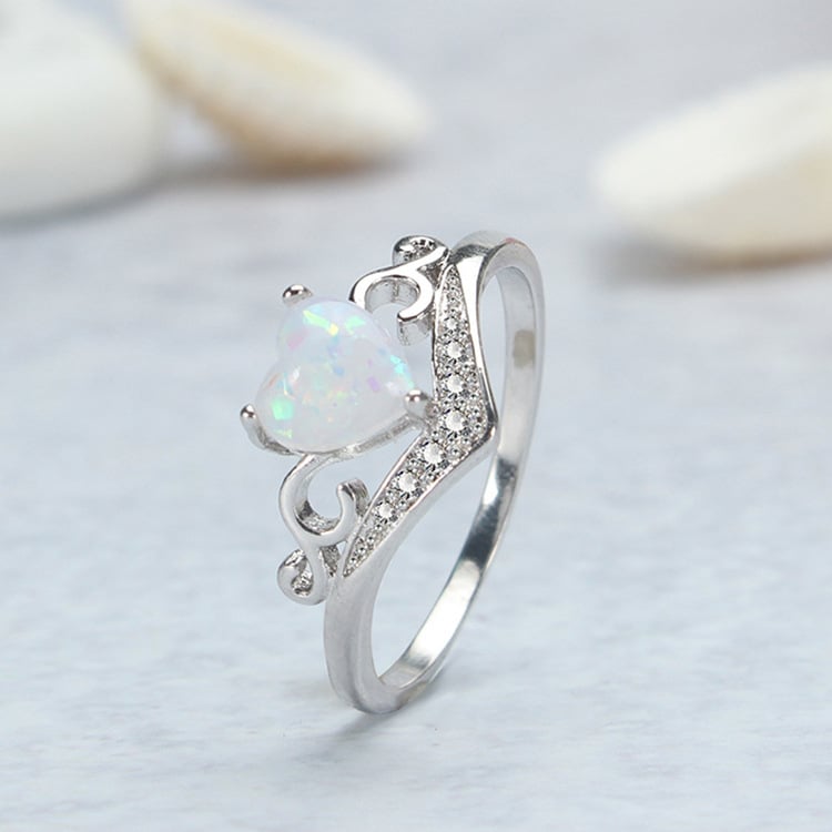 💝Self Love Silver Heart Ring💗