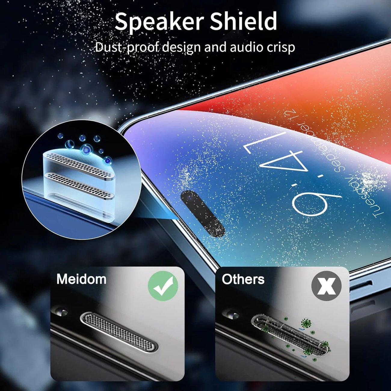 🔥Save 49% 📱iPhone Full series Screen Protector -Fingerprint-proof Dust Free Without Bubbles