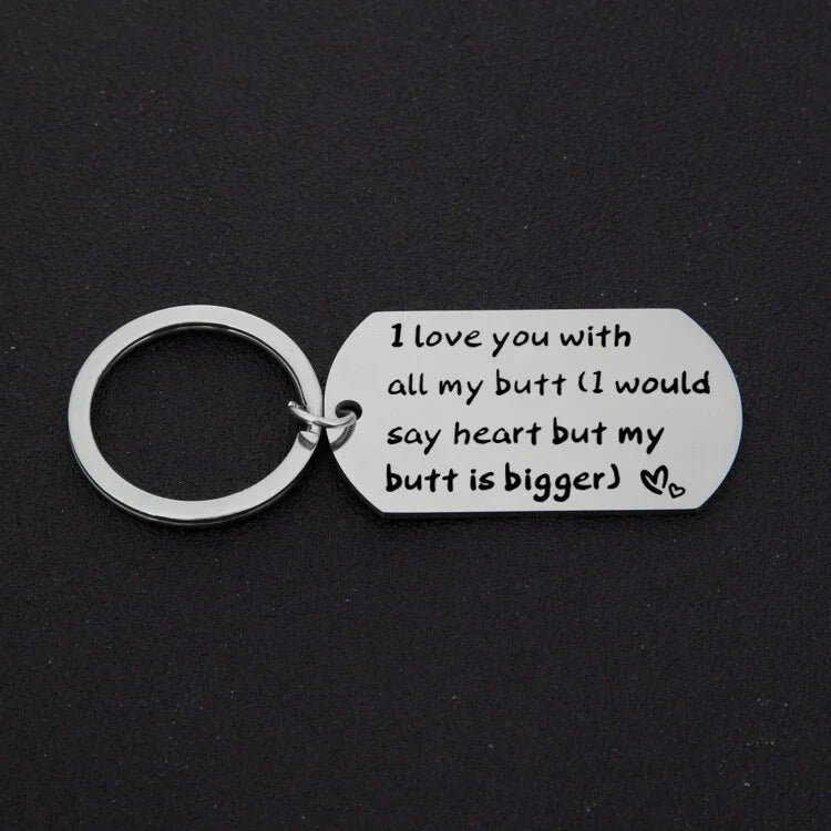 Funny Promise Keychain | Valentine's Gift