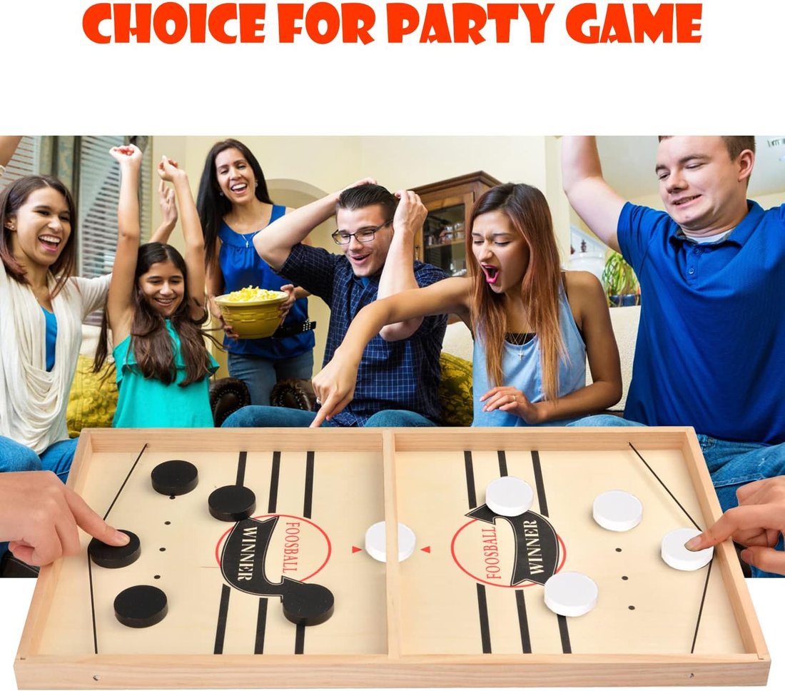 🔥Super Winner Wooden Hockey Board Games