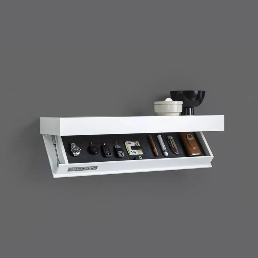 DESIGNER SHELF WITH SECRET COMPARTMENT