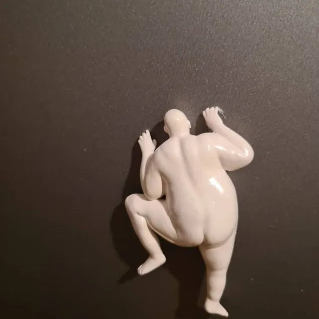 Funny Fridge Magnets-His Butt Sculpture