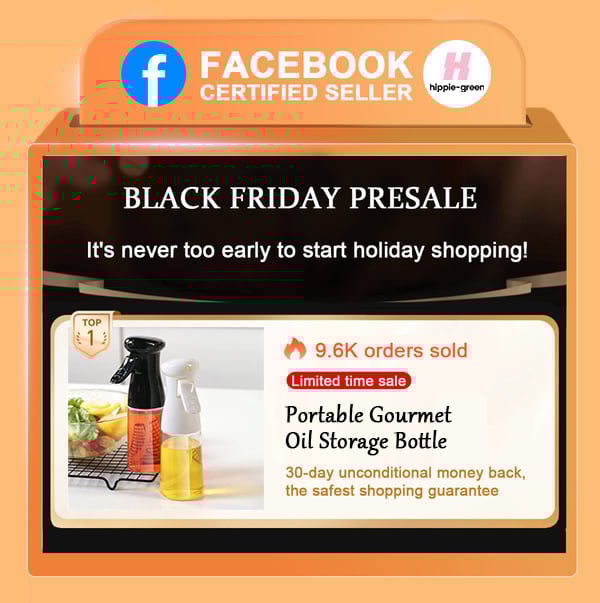🔥Portable Gourmet Oil Storage Bottle