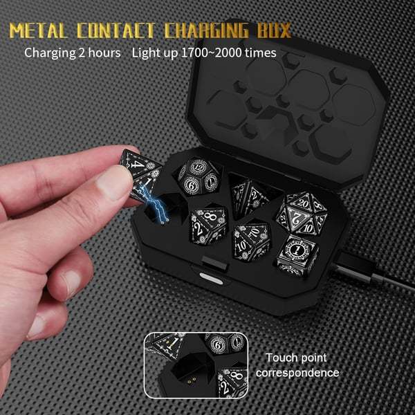 🔥CHRISTMAS HOT SALE 49% OFF-MOTION ACTIVATED LED BREATHINE DICE