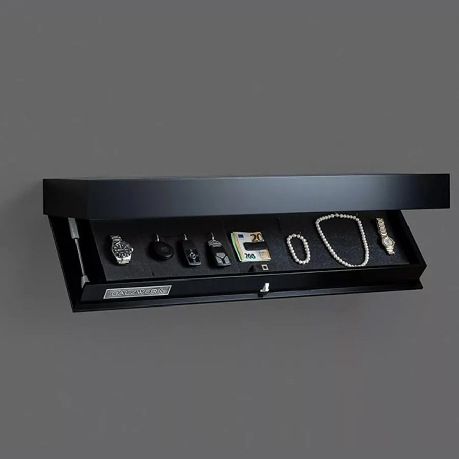 DESIGNER SHELF WITH SECRET COMPARTMENT
