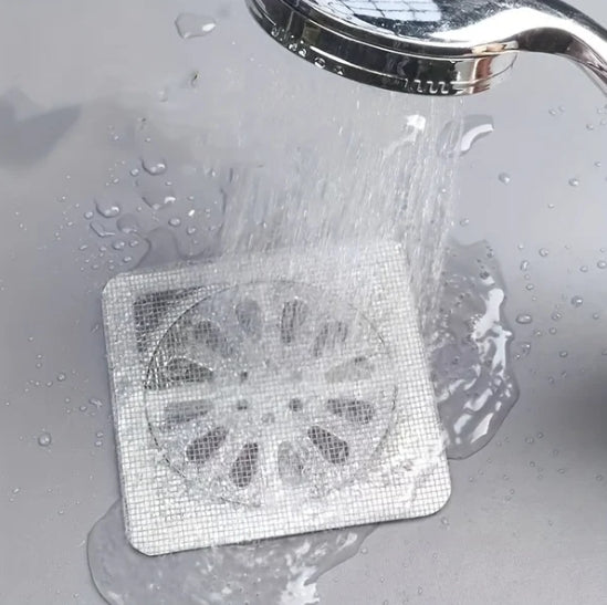 Last Day Sale🔥Shower Drain Hair Catcher Net Sticker