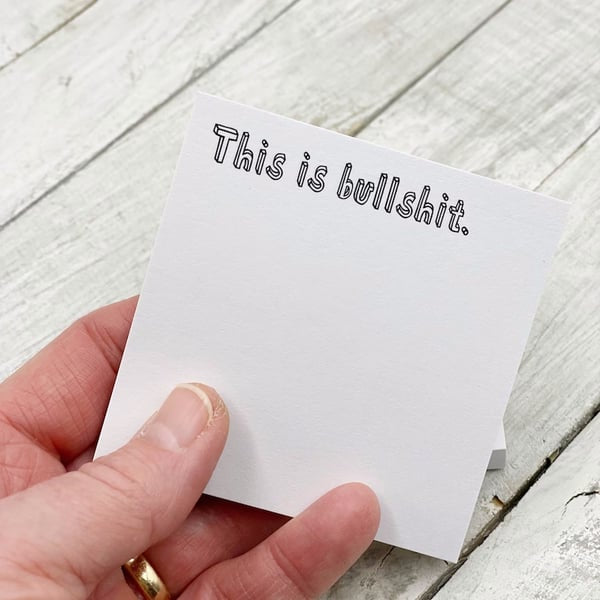 😆To Do List Notepad | Funny Stationery