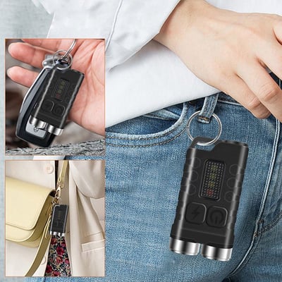 👍Buy 2 Save 15%-✨Magnetic Mini Keychain Flashlight