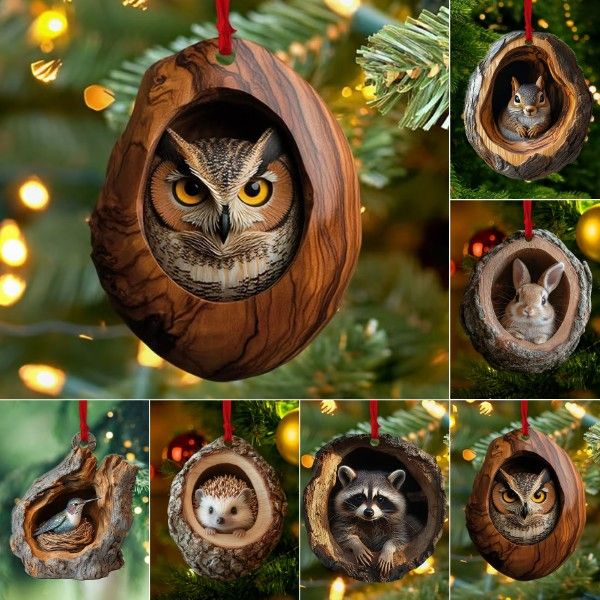 Animal Christmas Ornament