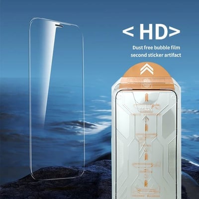 🔥Save 49% 📱iPhone Full series Screen Protector -Fingerprint-proof Dust Free Without Bubbles