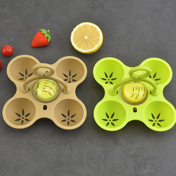 🔥Buy More Save More🔥Silicone Egg Poacher Cups with Thermochromic Timer
