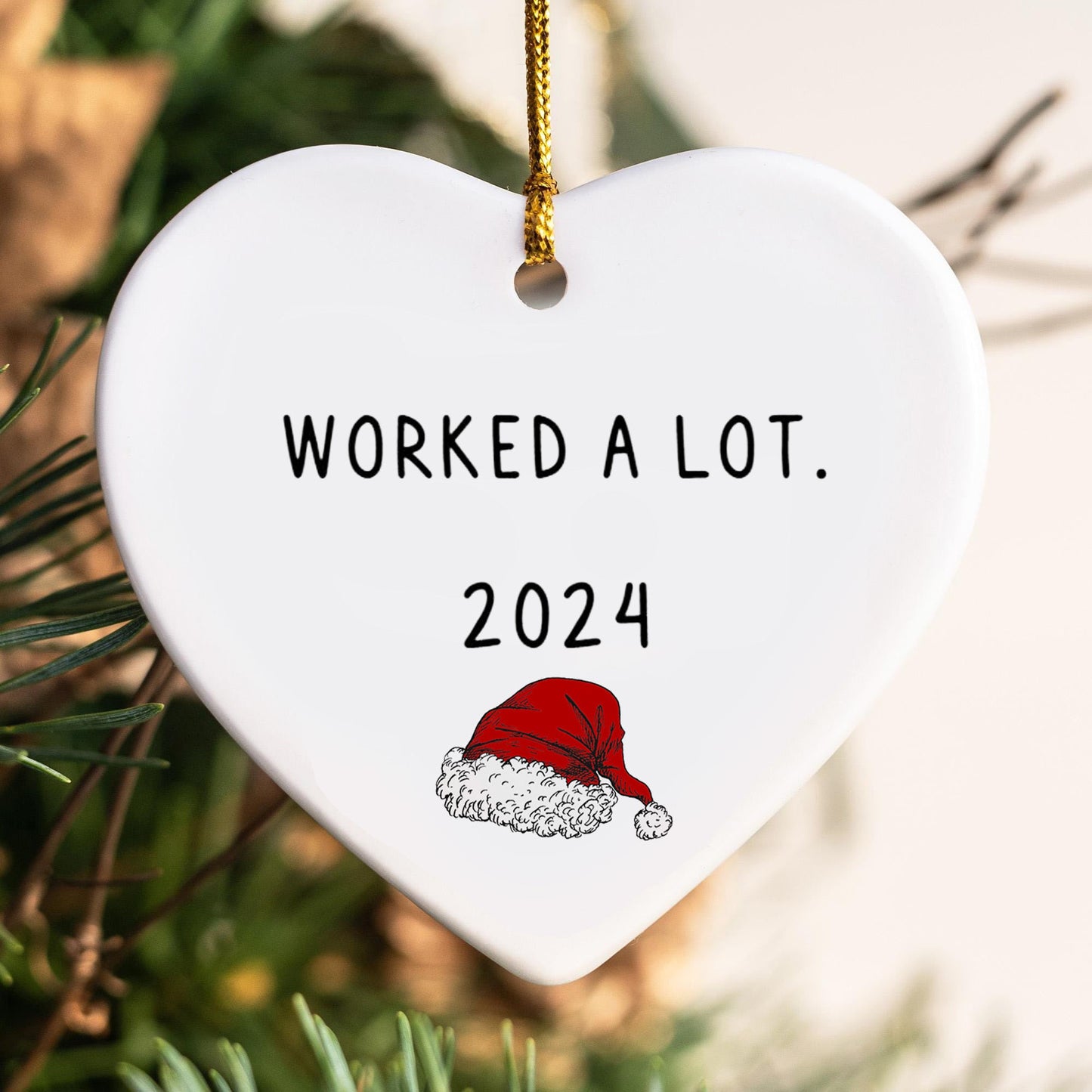 🌲Christmas Funny Heart Shaped Ornament