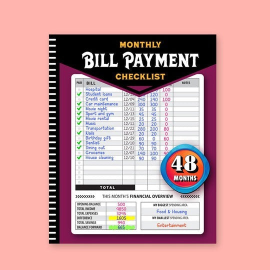 đź“”Bill Payment Management Book