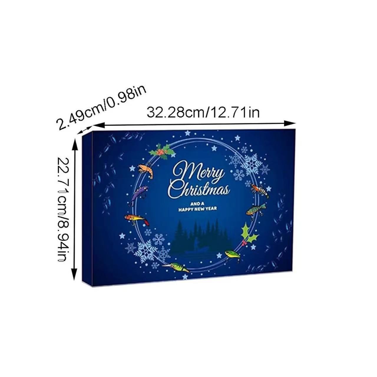 🎅Early Christmas 49%OFF🎅24Pcs Fishing Lures Christmas Advent Calendar