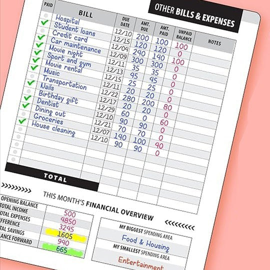 đź“”Bill Payment Management Book