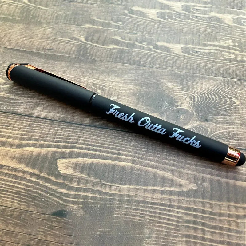π Fresh Outta Fucks Pad and Pen