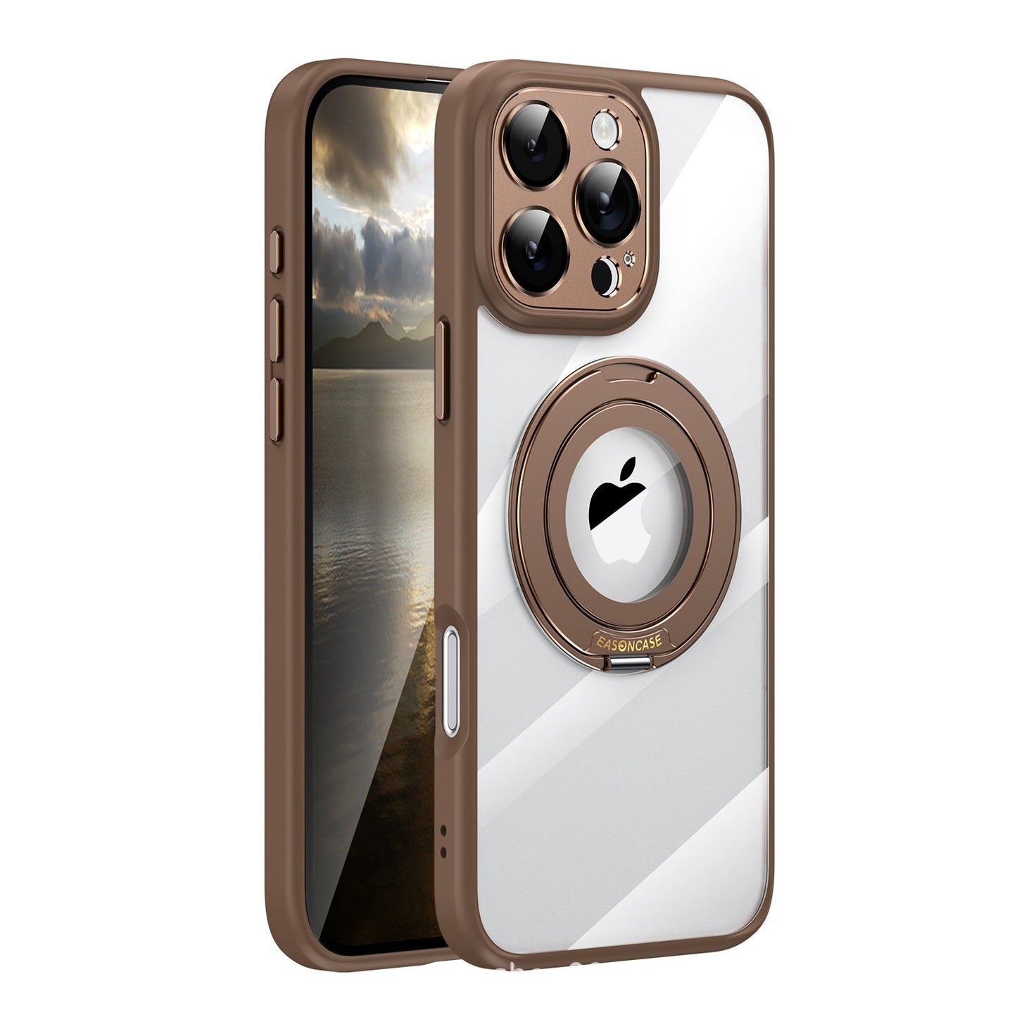 High Transparency Case with 360° Magnetic Rotating Stand
