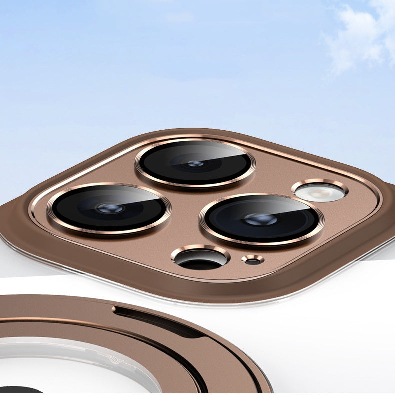 High Transparency Case with 360° Magnetic Rotating Stand