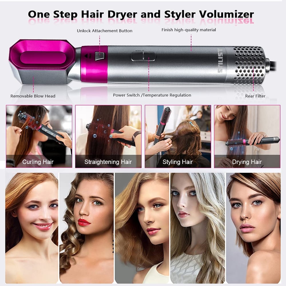 🔥Last Day 49% OFF🔥 5 in 1 Complete Hair Styler