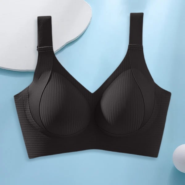 🔥Women's Ribbed Push Up Adjustable Wireless Bra