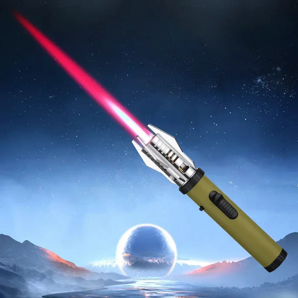 🔥Summer Promotion 49% OFF💥Camping Outdoor Windproof Straight Flame Lighter