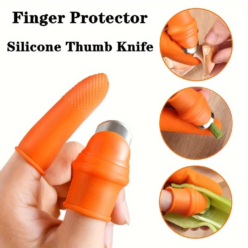 🔥🔥Finger Protector Silicone Thumb Knife Protector