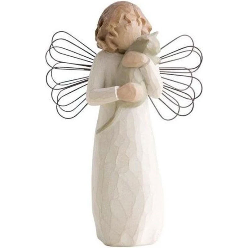 Dog Angel Figurines