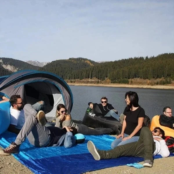 🏆LAST DAY 49% OFF🤽♂️Sandproof Beach Blanket Lightweight👨👩👧👦