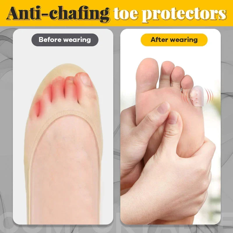 ๐ฅ Silicone anti-friction toe protector