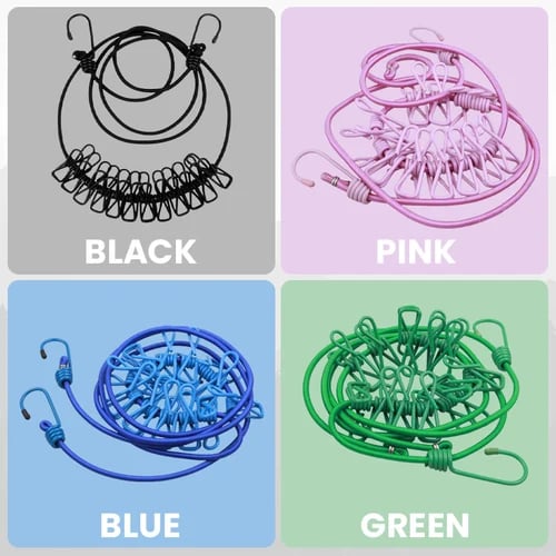 π Portable Clothesline for Camping/Backyard/RV