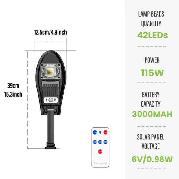 ๐ SOLAR LED LAMP 6000K