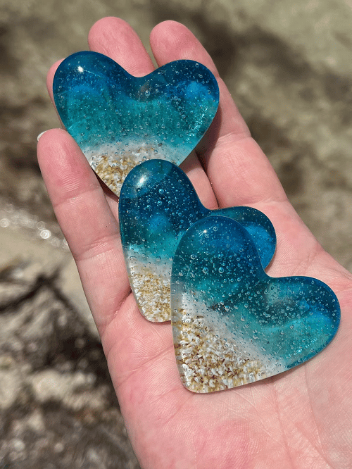 🔥Last Day Promotion 50% OFF🔥- Glass Beach Pocket Heart