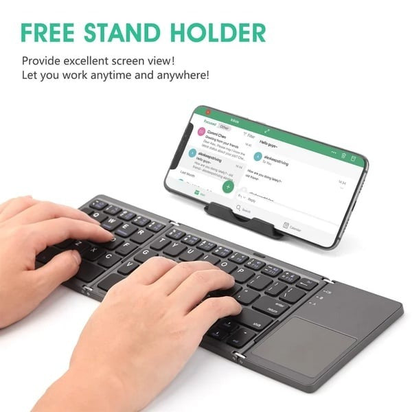 đ„Last Day Promotion 49% OFFđ„Foldable Bluetooth Keyboard with Touchpad