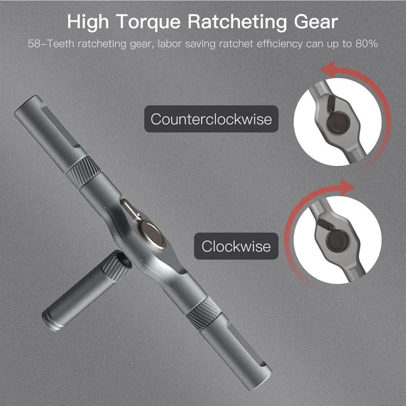 š„Last Day Promotion 49% OFFš„DIY screwdriver 24 in 1, switchable screwdriver shape to adapt to various home repairs