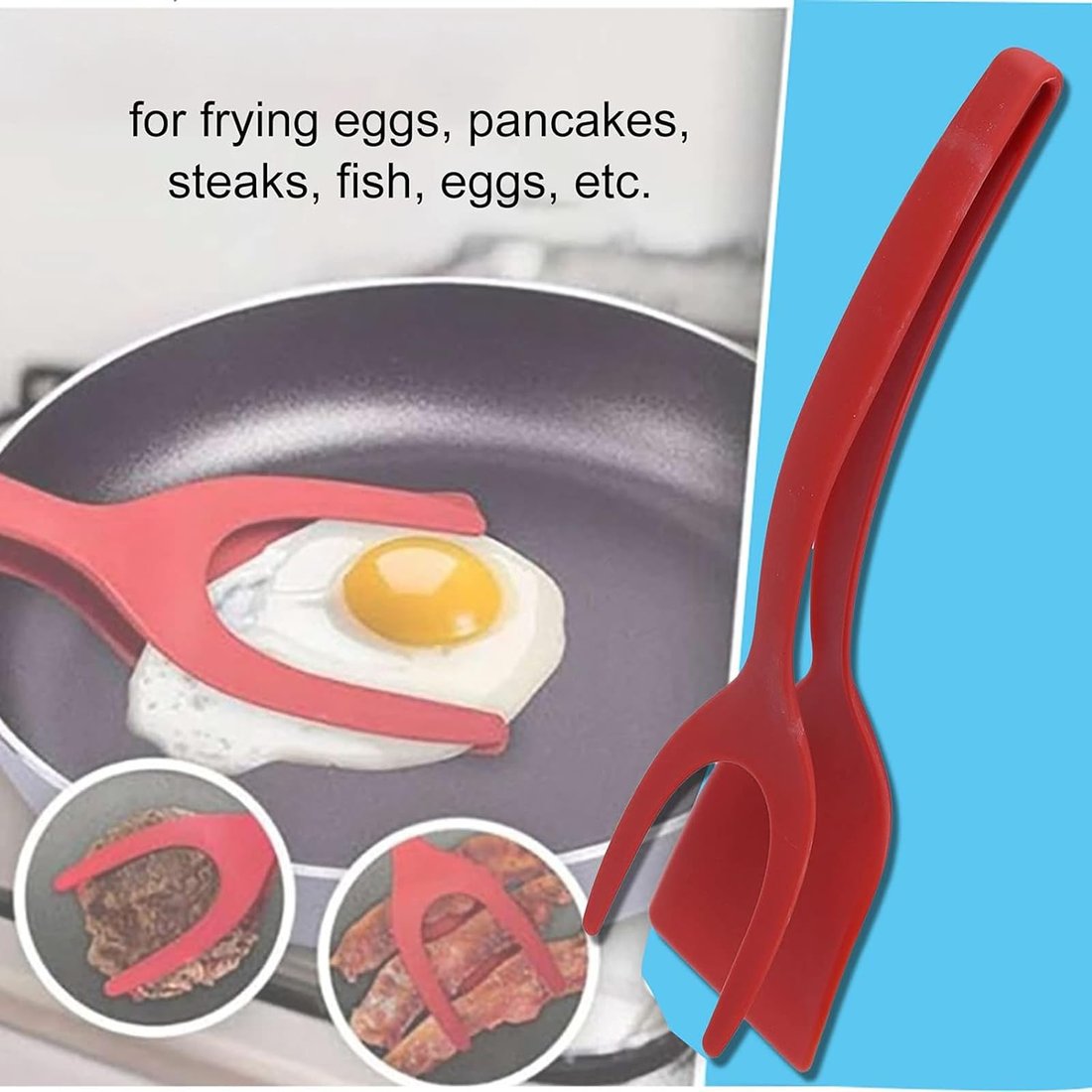 2-In-1 Spatula & Tongs