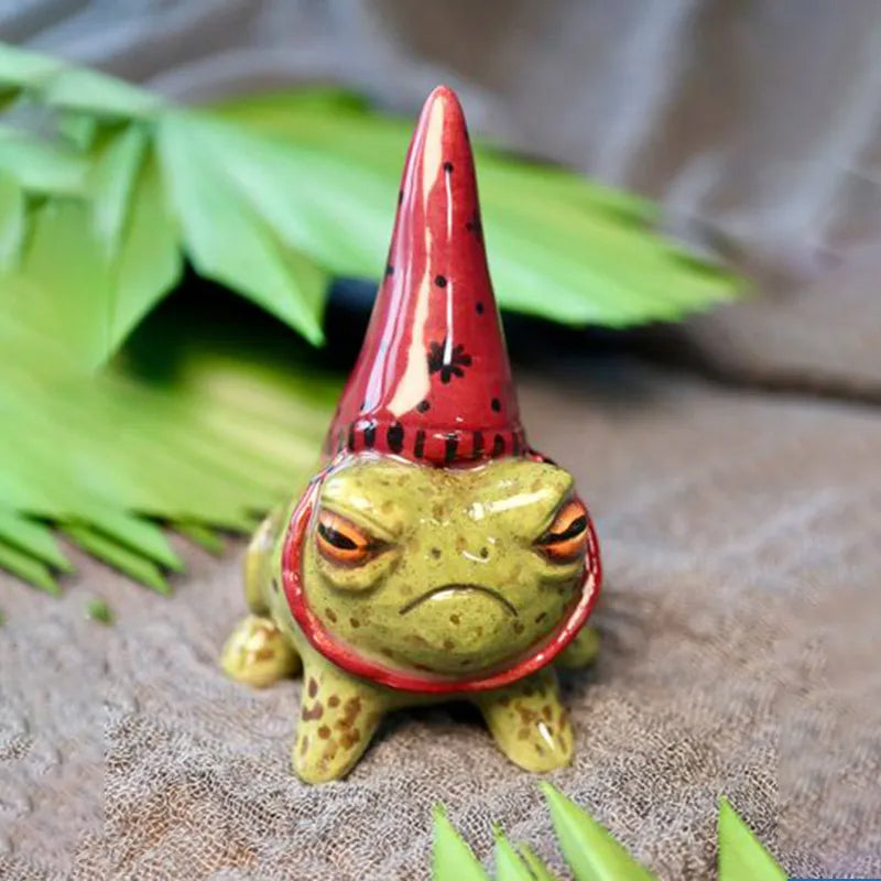 Little Wizards Frog Ornaments
