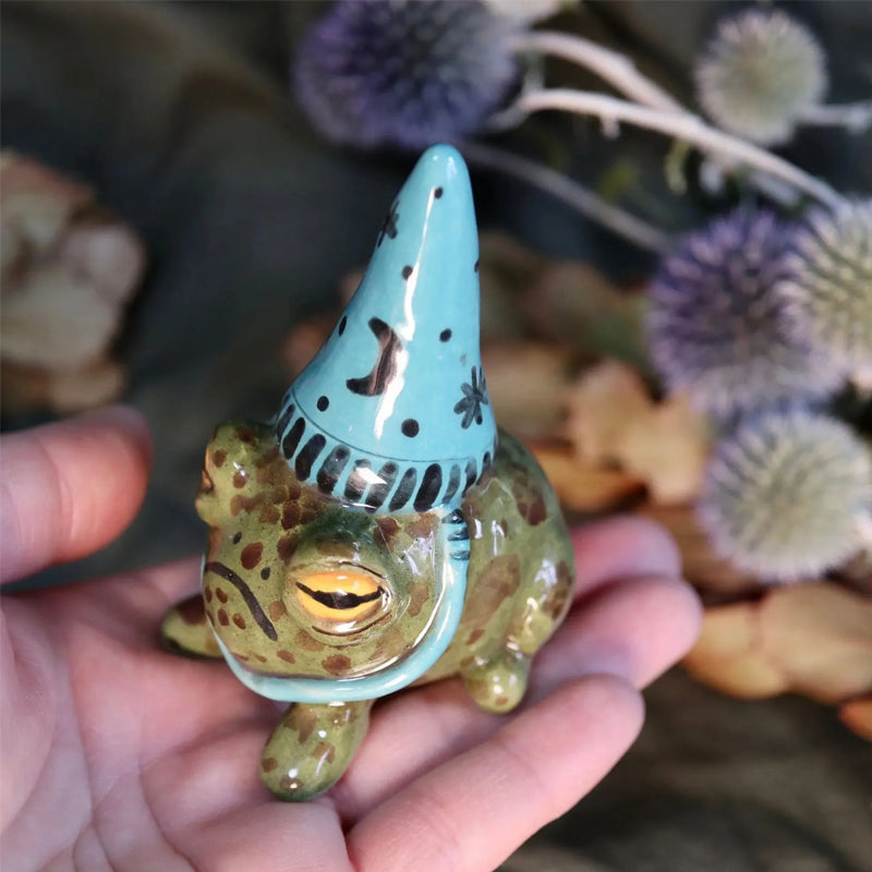 Little Wizards Frog Ornaments