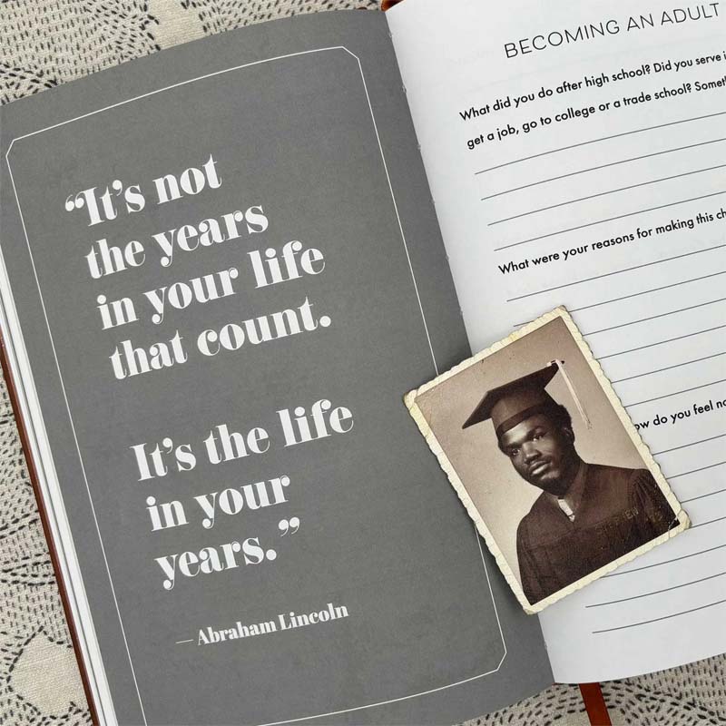 Mom, I Want to Hear Your Story" Heirloom Edition