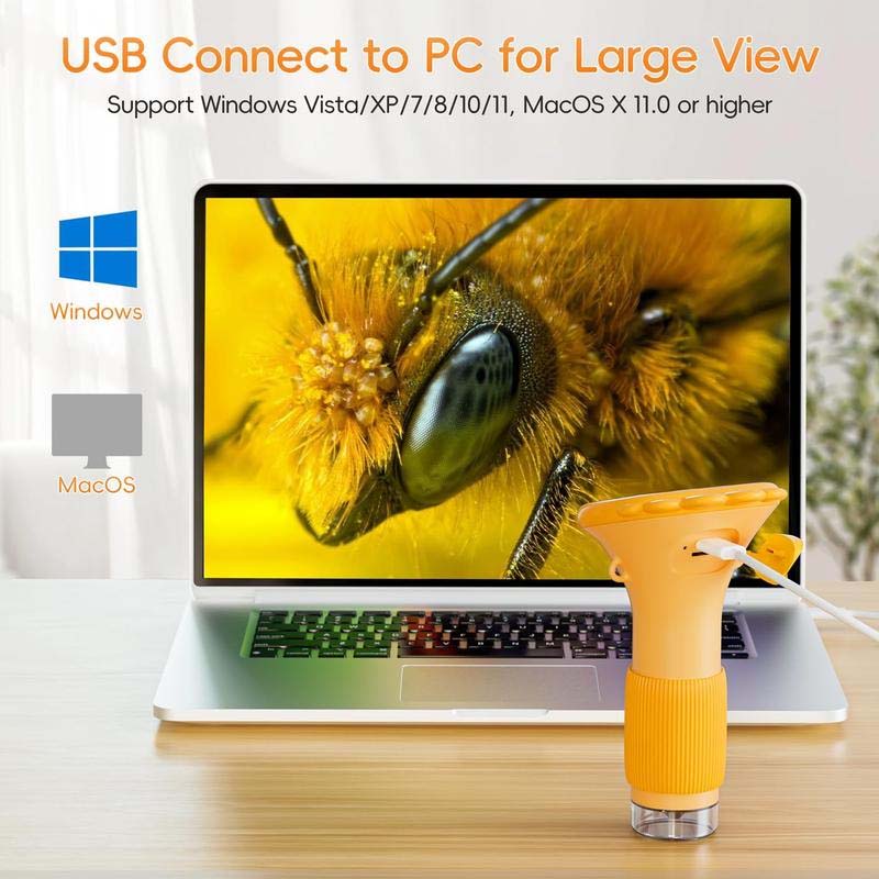 🔬Digital HD Microscope for Kids