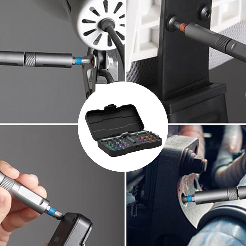 Versatile 24-in-1 Ratchet Screwdriver Set