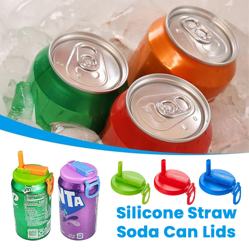 đ„Last day 49% OFF đ„Silicone Straw Soda Can Lid