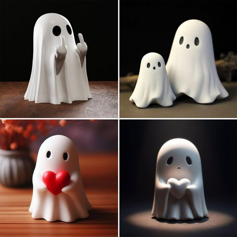 💥Halloween Early Sale 49% OFF👻 Cute Ghost Statue Decoration