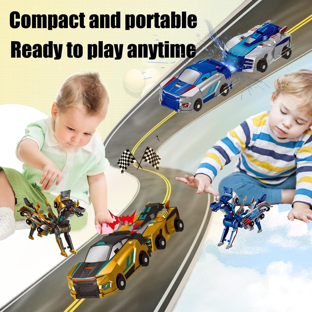 2025 New product π₯ Collision Transforming Dinosaur Car Toy