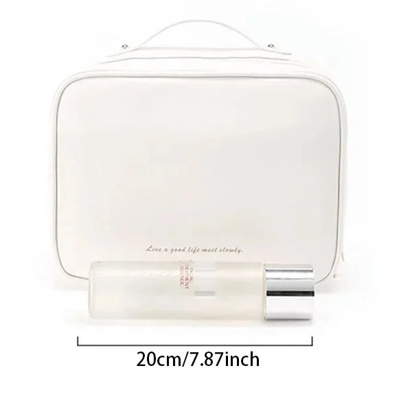 Multi-Compartment Toiletry Cosmetics Bag