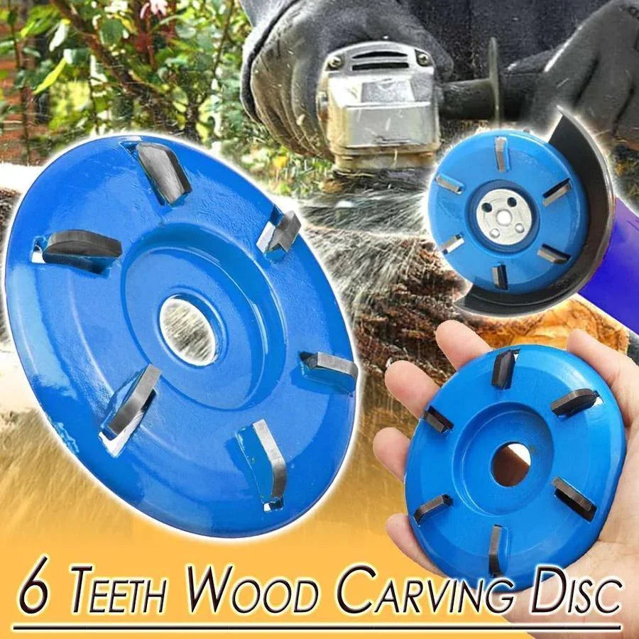 (đChristmas Hot Sale-30% OFF) 6 Teeth Wood Carving Disc